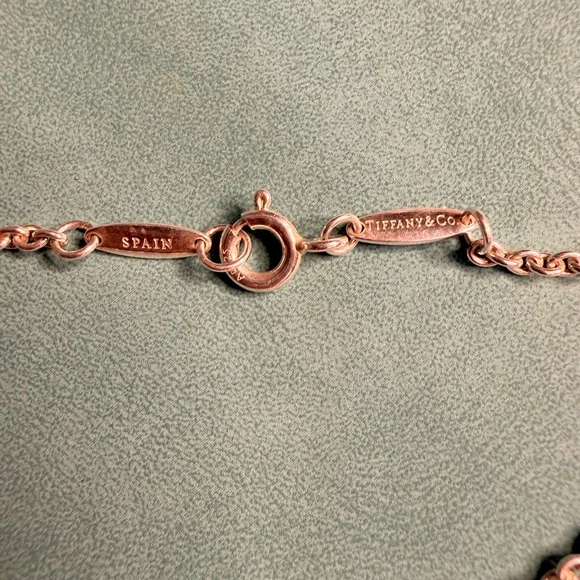 ✨ Tiffany & Co. Elsa Peretti Open Heart Bracelet – Sterling Silver ✨ - Picture 4 of 7